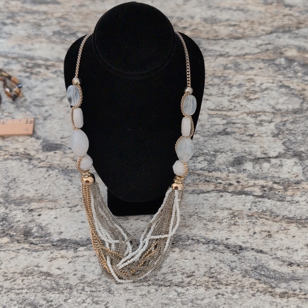 Chic Limited Gold and Silver Layered Necklace